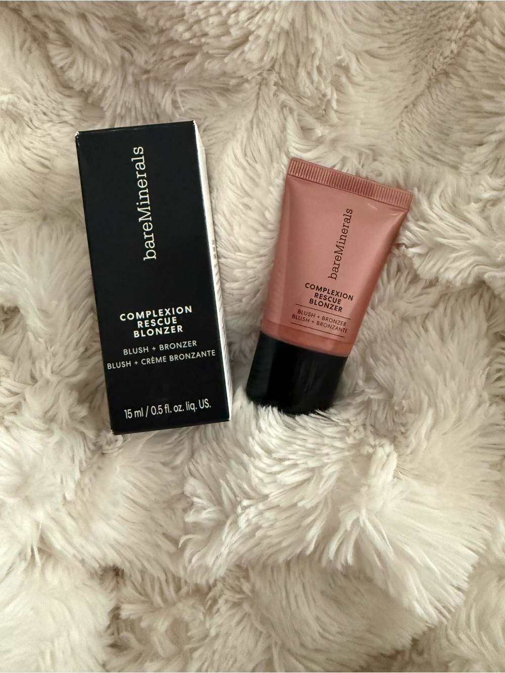 bareMinerals Complexion Rescue Blush + Bronzer (Blonzer)- kiss of pink